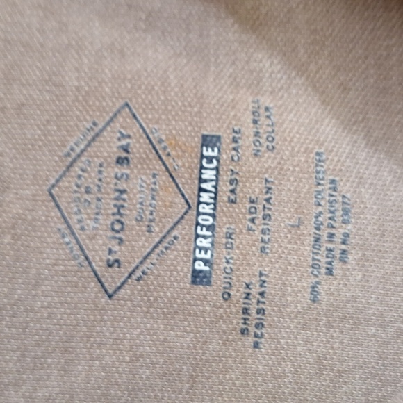 NEW!!!  ST. JOHNS BAY MENS POLO SHIRT!!!!! - Picture 5 of 9